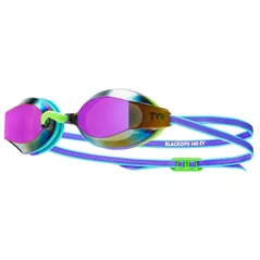 Аксессуар для плавания TYR SL-00014178 Ochelari inot copii Junior BlackOps 140 EV Mirrored Racing Goggles LGBKOPMJ