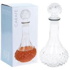 Veselă pentru băuturi Excellent Houseware 40283 Графин для крепких напитков 0.8l 15cm стеклянный