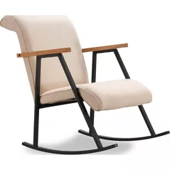 Fotoliu Trendy Balansoar Yoka-Crema 65x100x86cm (GTR003713)