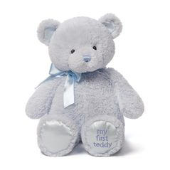 Jucărie de pluș Baby Gund 6048628 My 1st Teddy Blue 45cm