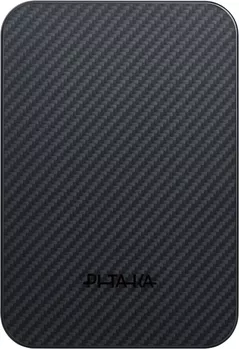 Acumulator extern USB (Powerbank) Pitaka Qi2 Black/Grey 10000MAH (PBQ2501)
