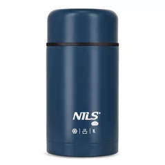 Termos pentru alimente Nils NC3802 Lunch Thermos 1000ml albastru