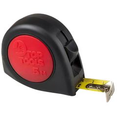 Bandă de măsurare Top Tools 27C315 din oţel 5m x 19mm