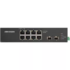 Switch/Comutator Hikvision DS-3T0510HP-E/HS Industrial (8port PoE Long distance)
