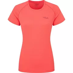 Одежда для спорта Rab Tricou dame Sonic Tee Hibiscus 10 (QBL-02-HIB-10)