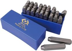 Set de tubulare, bite, duze King Tony 11527SQ05 Набор ударных клейм 5 мм, буквы-латиница, 27 предметов, хвостовик HRC