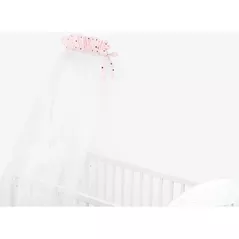 Кроватка Kikka Boo 41140000021 Baldachin Bear with me Pink 200/480