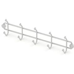 Cârlig baie Teknotel MG795c Cuier de perete 24x15x13cm, metal crom