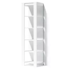 Офисный стеллаж Fabrik Home Belfort (550x1970x420) Белый ясень