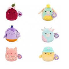 Мягкая игрушка Squishmallows SQJW75E25A Plush Easter edition, 19cm, ast.A