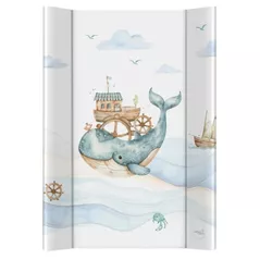 Accesoriu pentru înfășat Ceba Baby AGS-204-000-819 Saltea de infasat tare Ultra Light Ocean Adventure 70x50cm