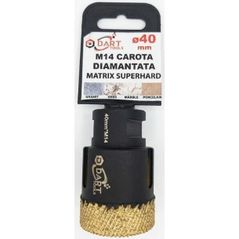 Set de tubulare, bite, duze Dart Tools 894158 Carota diamantata Matrix М14 40mm