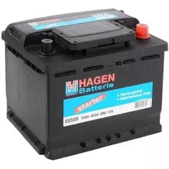 Автомобильный аккумулятор Hagen 55552 STARTER