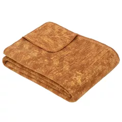 Textile de casă Ibena 3107/200 Jacquard Decke Aldosa Yellow