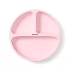 Seturi pentru hrănire bebelușilor BabyOno 1482/02 Placa de silicon cu ventuza (roz)