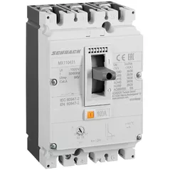 Întrerupător diferențial Schrack Technik MX110431 Întreruptor automat Tip A, 3 poli, 36kA, 100A