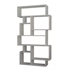 Raft de birou Trendy Karmato, alb 96x168x25cm, raft de carti