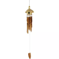 Декор H&S 24828 Бамбуковый колокольчик с птичьим гнездом