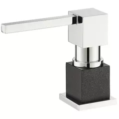 Dozator săpun Helika-AquaSanita DTQ-601CR Black Metallic/Copper