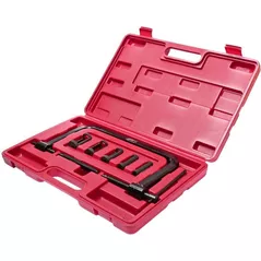 Ручной инструмент JTC JTC-1304 Рассухариватель клапанов (струбцина) универсальный в кейсе