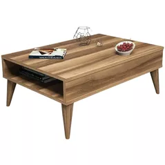 Măsuţă cafea Trendy Cel mai bun, Nuc 90x34x60cm