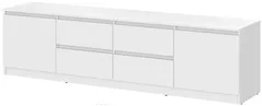 Comodă TV MebelStar NEO 4S2D 200x43x53 White (MBS-1260)