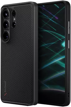 Husă pentru smartphone UNIQ S26 Ultra Magclick Hybrid Keva, Carbon Black