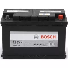Acumulator auto Bosch T3 12V 100Ah 720EN 313x175x205 -/+ (0092T30320)