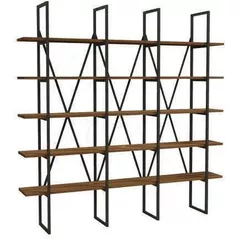 Raft de birou Trendy Beylerbeyi, Nuc, raft de carti