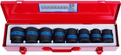 Set de tubulare, bite, duze King Tony 6409MP03 набор 3/4" ударных головок 6 гран. 21-41мм, 8 пр.
