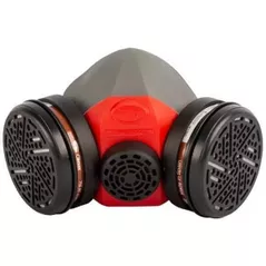 Средства индивидуальной защиты Oxylane 313410 Полумаска с двумя сменными фильтрами (756-R A1)