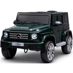 Электромобиль Kids car 8010268-2R_Green Mercedes-Benz G 500, 12V7AH, scaune din piele