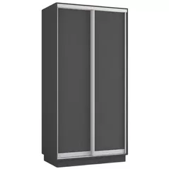 Шкаф Mobildor-Lux Fox uși glisante din PAL (100x60x200H cm) Anthracite