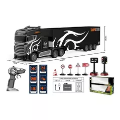 Радиоуправляемая игрушка Richi (64370) Camion R/C și încărcător