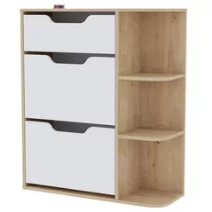 Raft pentru încălțăminte Bofigo 18-35-41 Oak/White