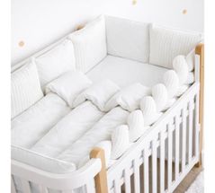 Детское постельное белье Veres VR 215.1 Флоренс Белый (6ед.)