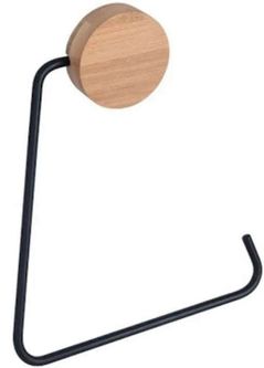 Держатель для полотенец Bisk 08118 Inel prosop Plain Plus, bambus