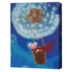 Картина по номерам BrushMe DBS1217FC Mozaic cu diamante 40x50сm (fără cutie) Pe aripile vântului, Lucia Heffernan