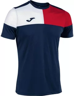 Одежда для спорта Joma Crew V Short Sleeve T-Shirt Navy Red White (4XS) 103084.336