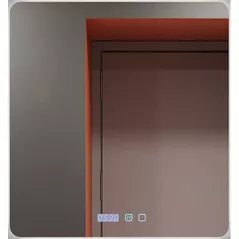 Зеркало для ванной Bayro Moon 700x800 LED touch нейтральный, подогрев, часы, термометр