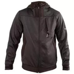 Îmbrăcăminte de lucru Profmet 365604 Jacheta, 2XL, cu glugă, cu membrană TPU 300gsm, 100% poliester(softshell), negru
