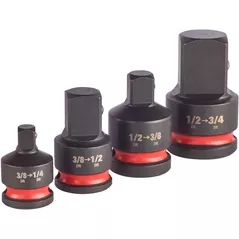 Set de tubulare, bite, duze Milwaukee 4932480356 set adaptoare de impact 4 buc