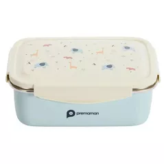 Контейнер для хранения пищи Premaman PRF9R3-CCC-UNQ Lunchbox din metal Savanna, 850ml