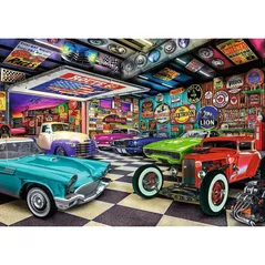 Пазл Trefl 10845 Puzzle 1000 Premium Plus. Colectionari Auto
