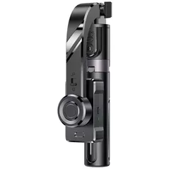 Stabilizator Yesido SF28 BT5.0 Selfie Stick+ Gimbal 360°,Tripod Foldable Stabilizer 400mAh 70cm (SF28), Black