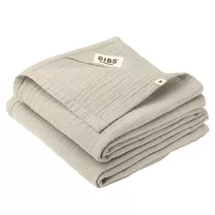 Аксессуар для пеленания BIBS 9402214 Set de 2 museline Sand, 70x70cm