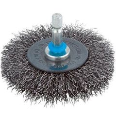 Набор головок, бит, насадок Wolfcraft 2100000 Perie disc din sarma de otel 75x10mm