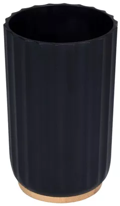 Стакан для зубных щёток Bisk 08295 PRETO