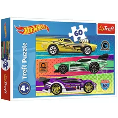 Puzzle Trefl 17389 Puzzles 60 Race Mattel Hot Wheels
