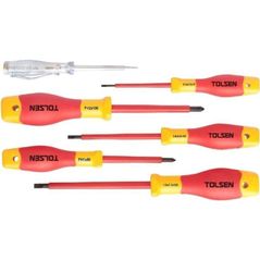 Șurubelniță Tolsen Set 6 surubelnite 1000V Premium (V33506)